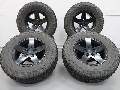 Jeep ラングラー 等に 4本 ダイワ―オートモビルズ 17インチ 7.5J +38 5H 127 YOKOHAMA GEOLANDAR X-AT 2023年 LT 265/70R17 121/118Q 10PR