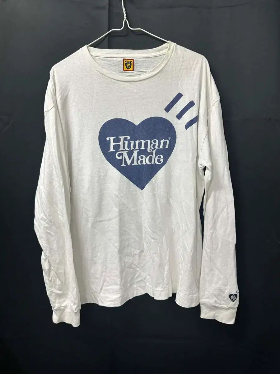 HUMAN MADE(ヒューマンメイド) 長袖Tシャツ 白
