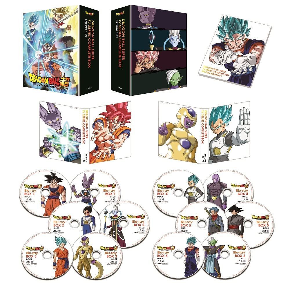 ドラゴンボール超 TVシリーズ コンプリートBlu-ray BOX 上巻