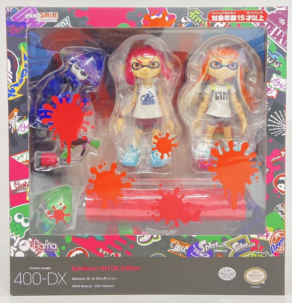 GOOD SMILE COMPANY figma スプラトゥーン2 Splatoon ガール DXエディション 再販版 400-DX