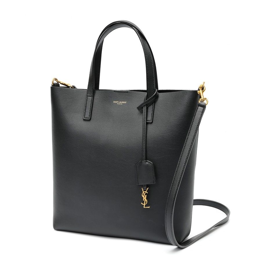 サンローラン / SAINT LAURENT　トイ ショッピング / 2WAY トートバッグ　600307　ブラック 【中古】