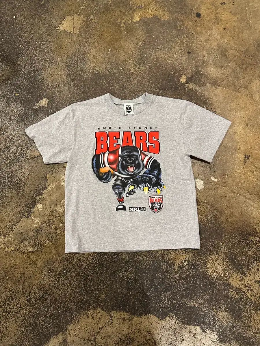 ヴィンテージ 90S NRL North Sydney Bears Tシャツ