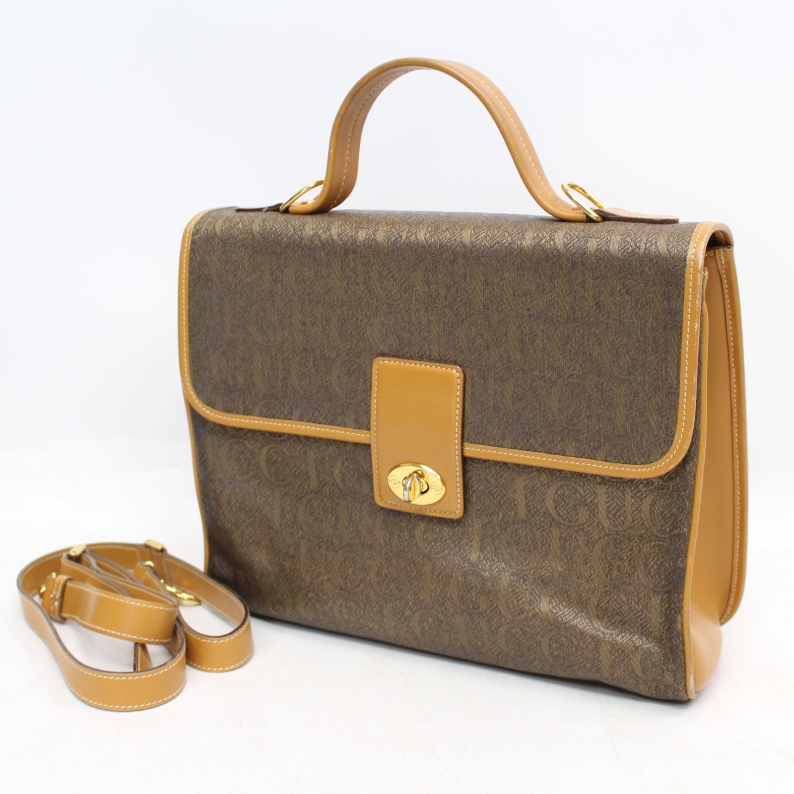 801)GUCCI オールドグッチ 2WAYショルダーバッグ