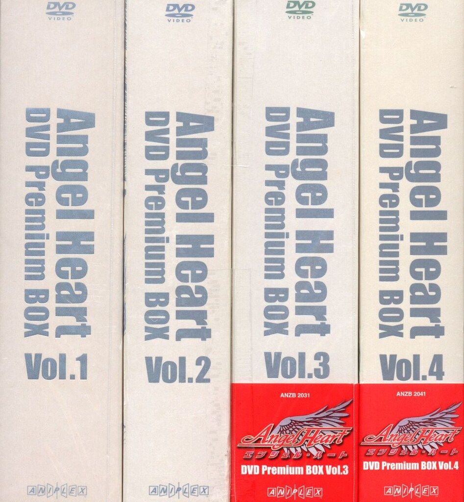 アニメDVD Angel Heart DVD Premium BOX 全4BOXセット セット ※帯欠