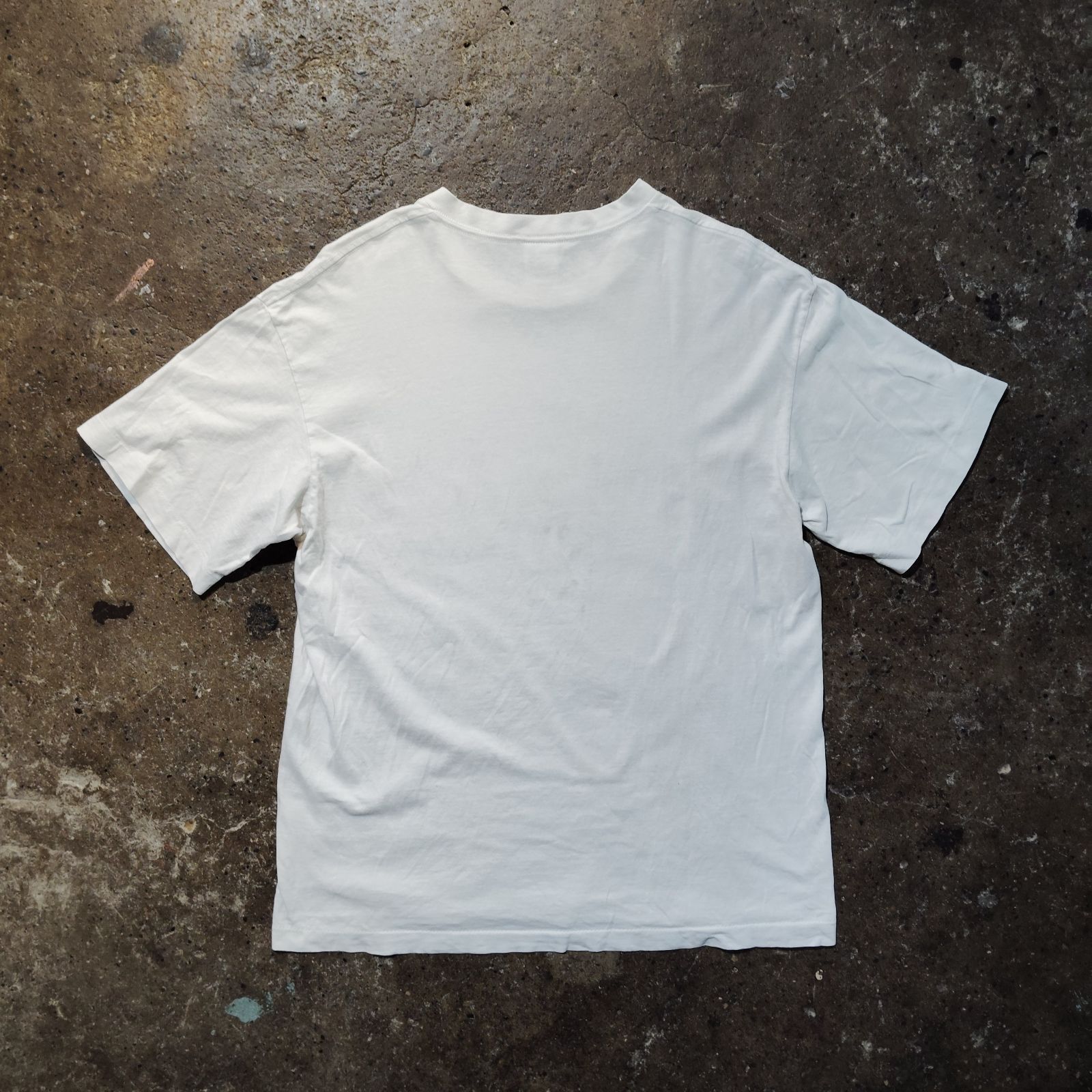 STUSSY 90s USA製 モノグラムヘッドホンTシャツ SSリンク ステューシー
