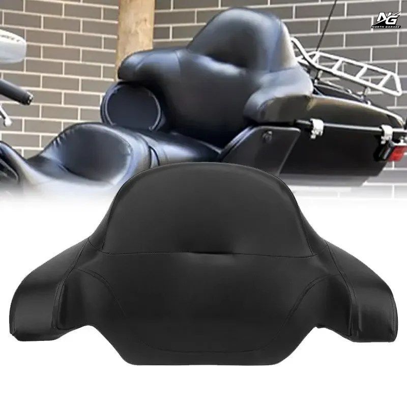 モーターサイクル チョップド キング ツアーパック バックレストパッド ハーレー ツーリング エレクトラグライド ロードキング 2014-2022