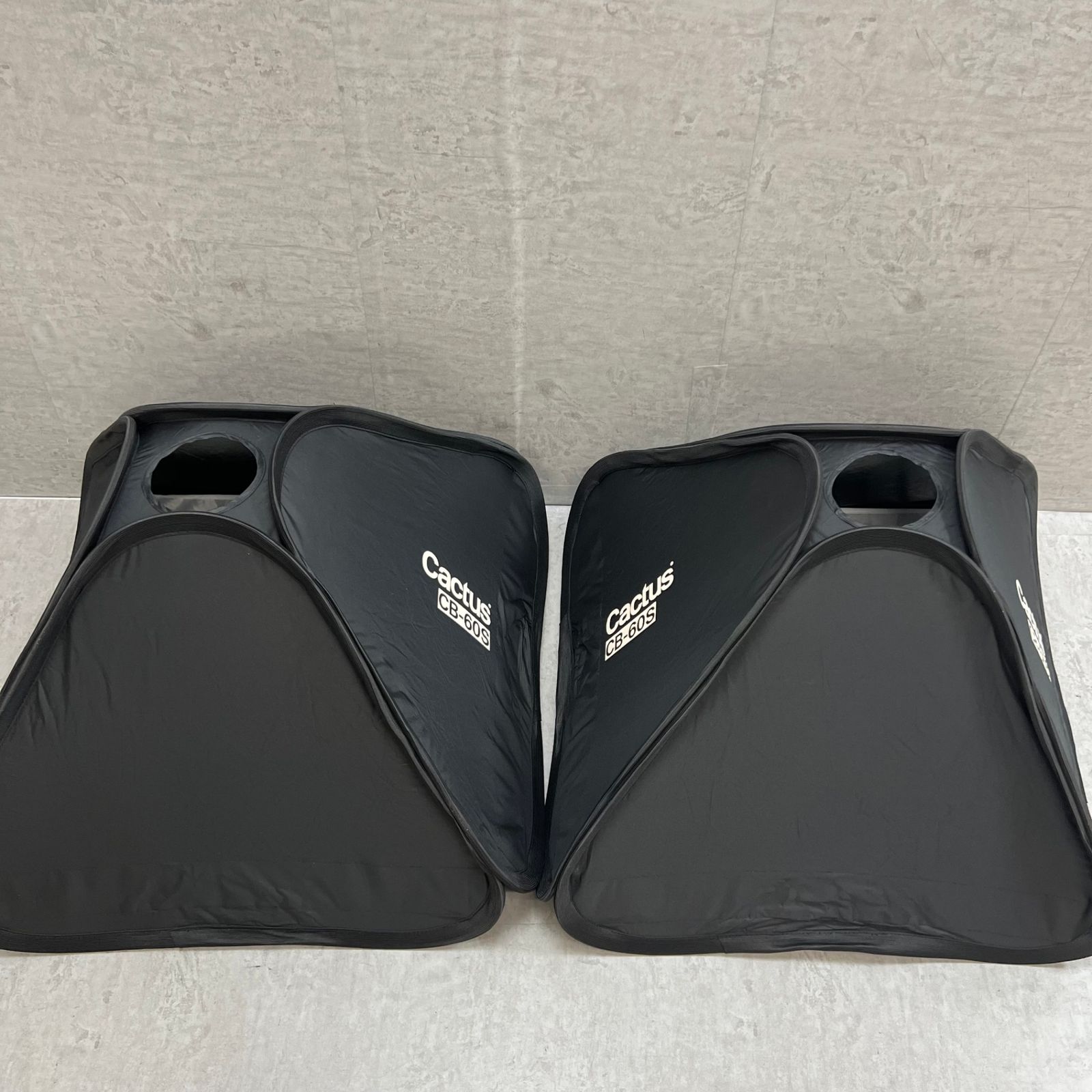 カクタス ストロボ用ソフトボックス2個セット CB-60S 撮影 スタジオ