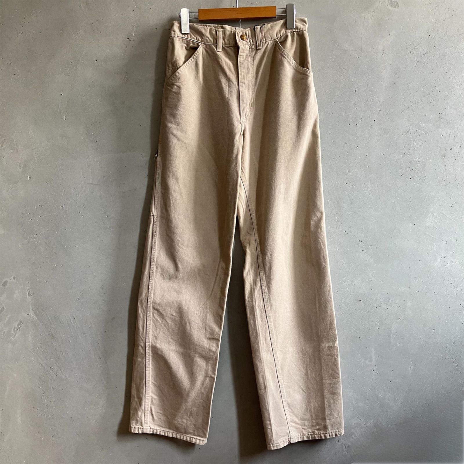 90s carhartt ペインターパンツ ワークパンツ ワイドパンツ アメリカ製 トリプルステッチ カーハート 星タグ