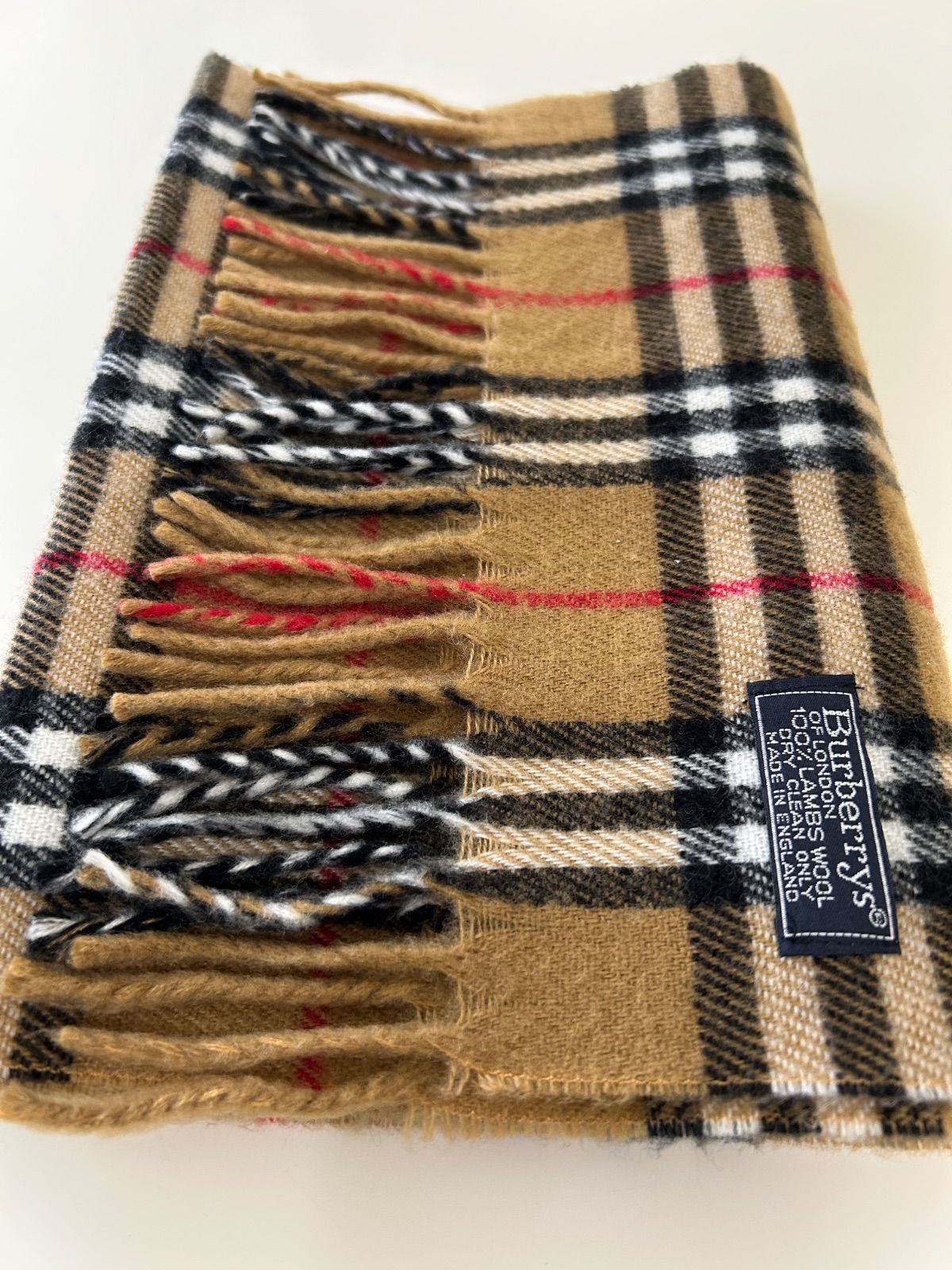定番【新品未使用】Burberrys マフラー ノバチェック ラムウール100 Burberrys バーバリー マフラー ノバチェック ラムウール100