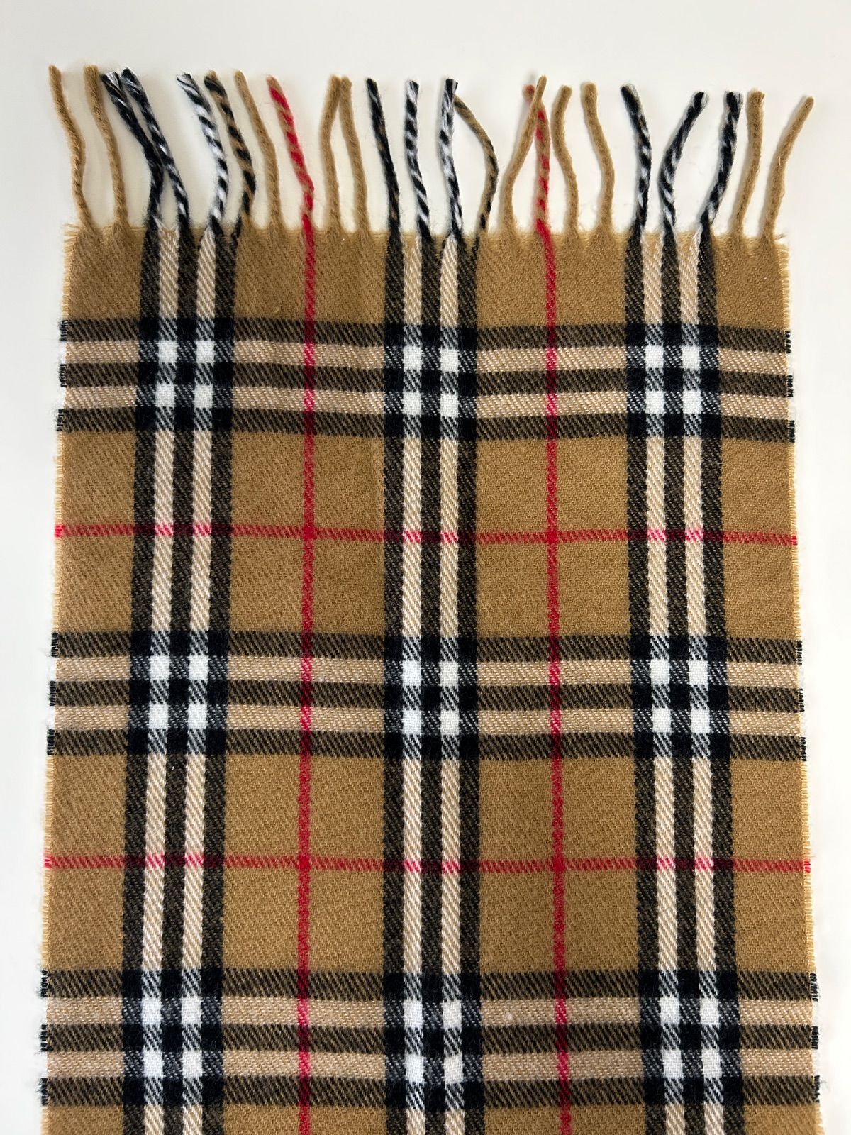 Burberrys バーバリー マフラー ノバチェック ラムウール100