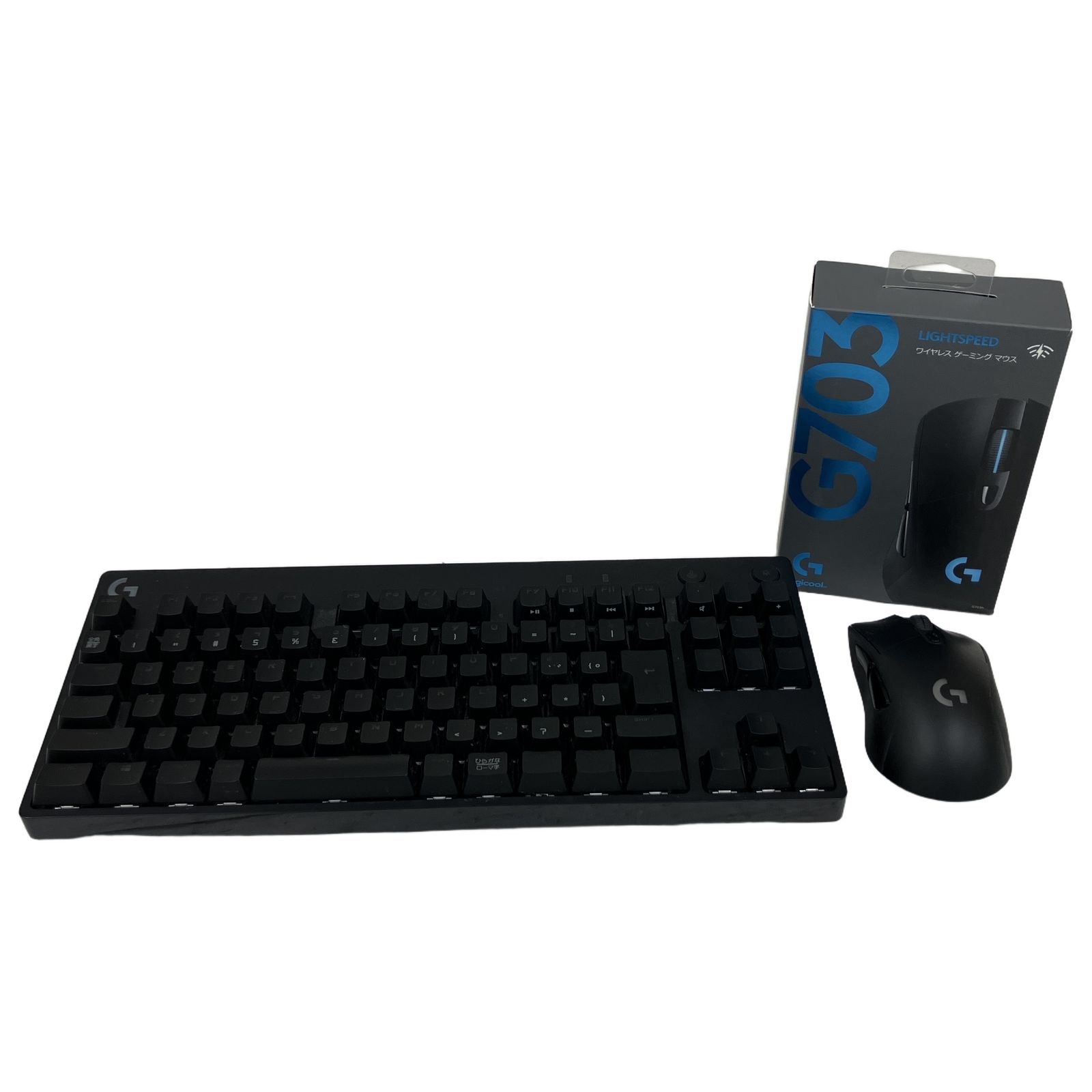 Logicool YU0039 キーボード MR0080 マウス セット ロジクール PC周辺機器 中古 O11318098