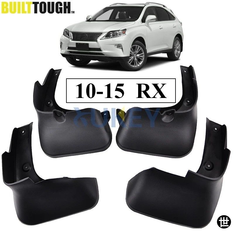 レクサス RX RX270 RX300 RX350 RX450H 2010-2015 用マッドフラップ マッドフラップ フロント リア マッドフラップ マッドガード 2012 - 14