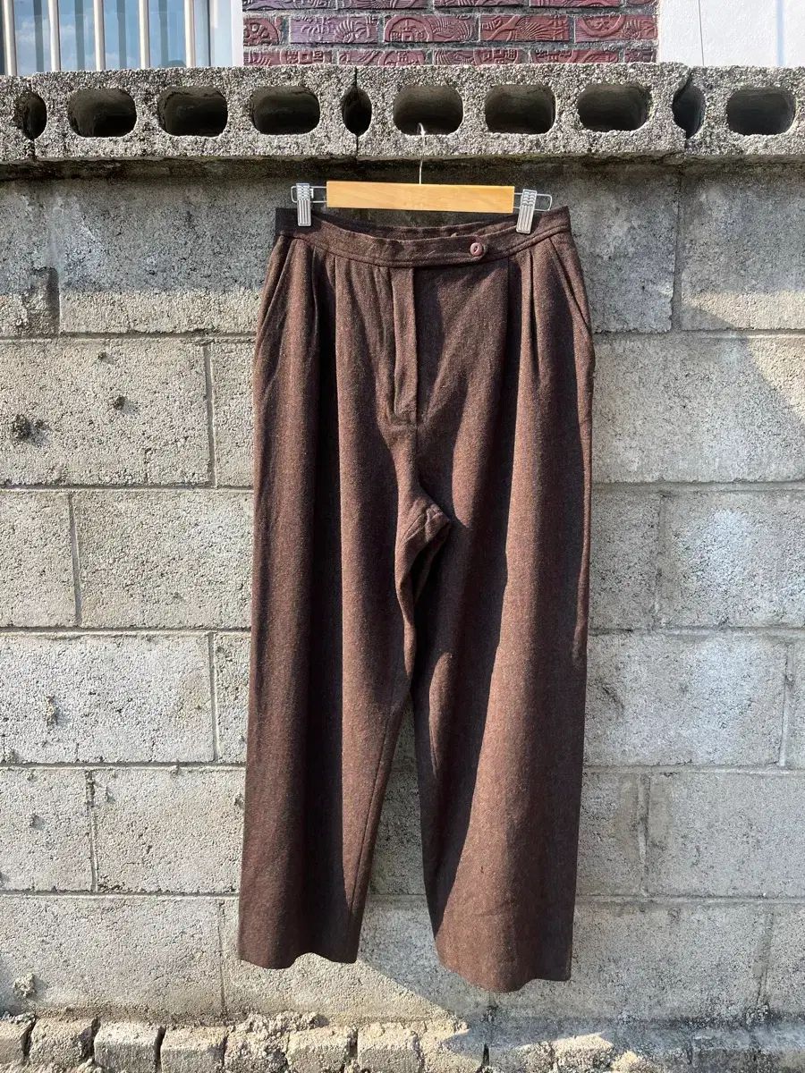 80s ヴィンテージ PENDLETON ウールピンタック スラックス 30
