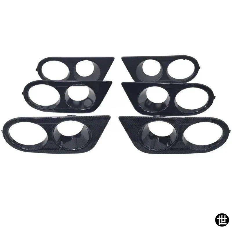 BMW E46 M3 2001 - 06用カーフロントバンパーグリルフォグライトカバー