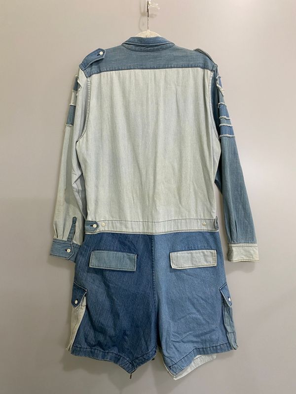 希少　ノゾミイシグロ　トップス　デニム 中古品】 NOZOMI ISHIGURO ノゾミイシグロ DENIM LONG SHIRT デニム