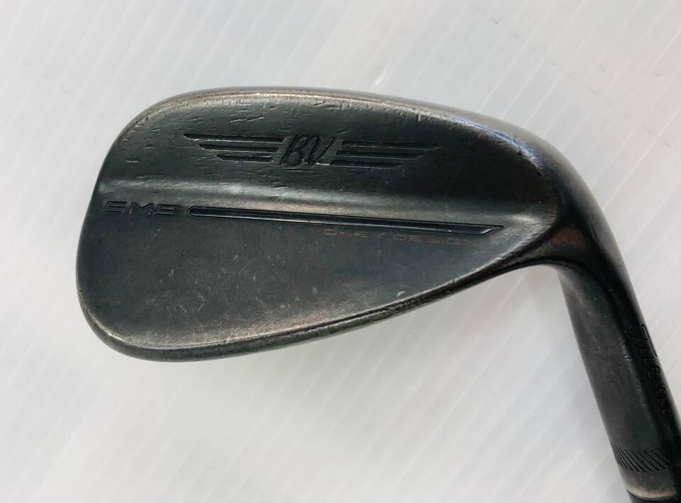 タイトリスト　VOKEY SM9 JET BLACK　52度　ダイナミックゴールド　WEDGEフレックス　ウェッジ　中古　ゴルフドゥ！白山松任店【最短即日発送】