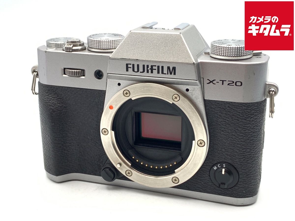 【中古】 【良品】 フジフイルム X-T20 ボディ シルバー