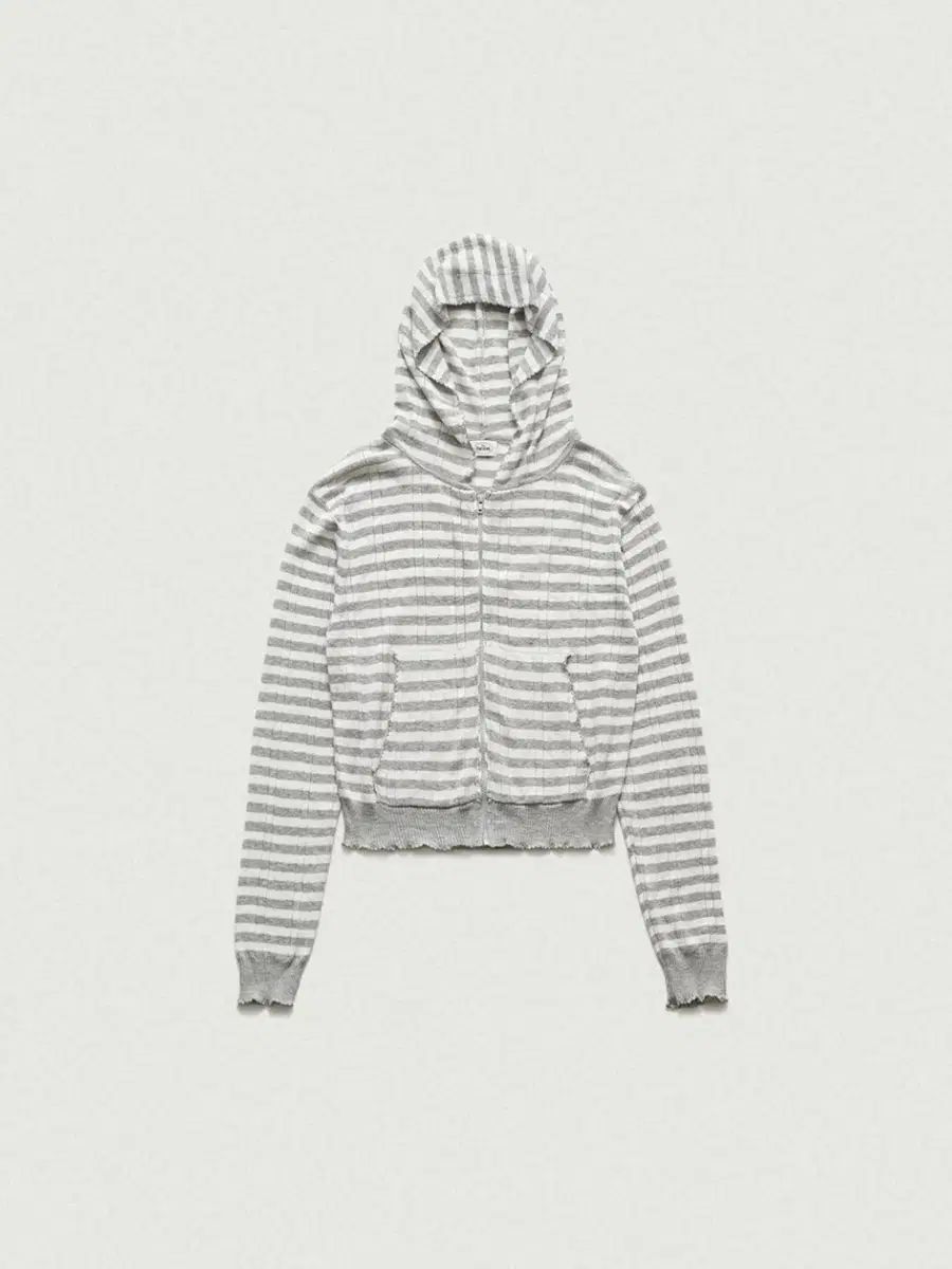 新品 ザ・バーネット コットン エンブロイダリー フーディー ニット the barnnet