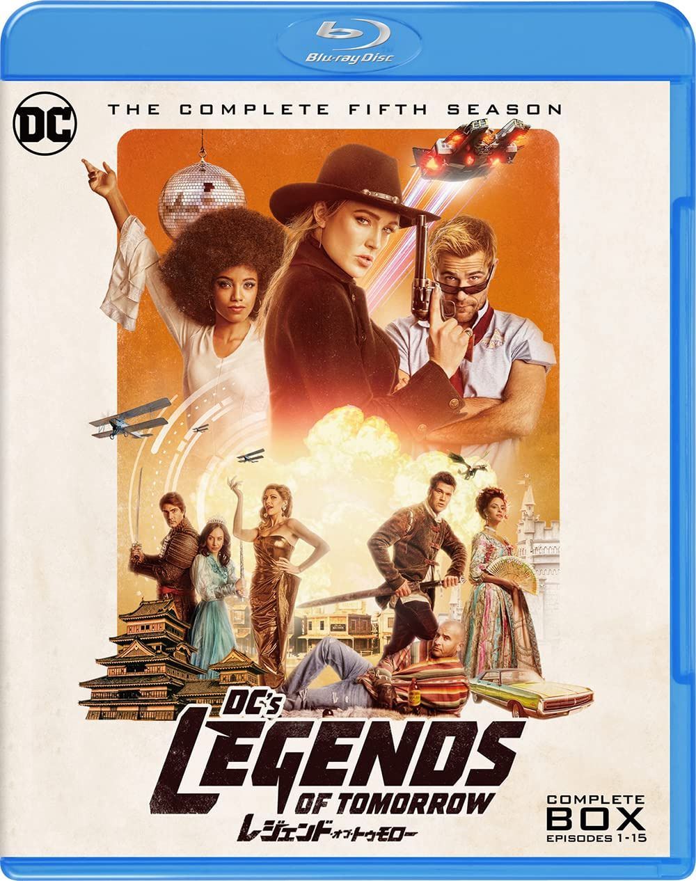 レジェンド・オブ・トゥモロー (フィフス・シーズン) コンプリートセット(3枚組) [Blu-ray]