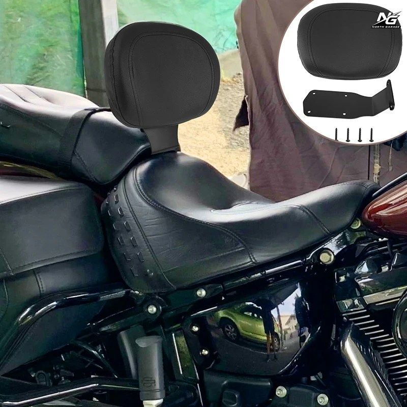 オートバイ用ドライバー/ライダー用バックレストクッションパッドサポート ホンダ OW VT400 VT750 1997-2003 クルーザーパーツ