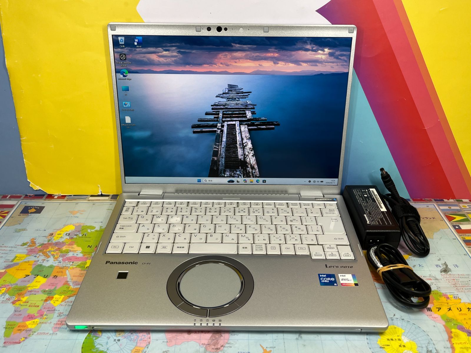 16GB・512GB 美品 CF-FV1 レッツノート 14.0型 QHD 軽量