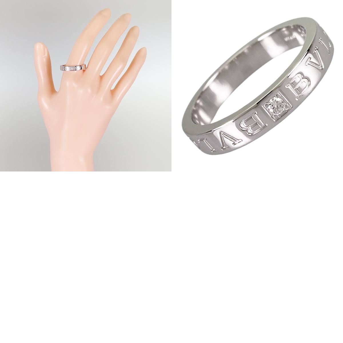 ブルガリ BVLGARI ビーゼロワン エッセンシャル バンド K18WG 