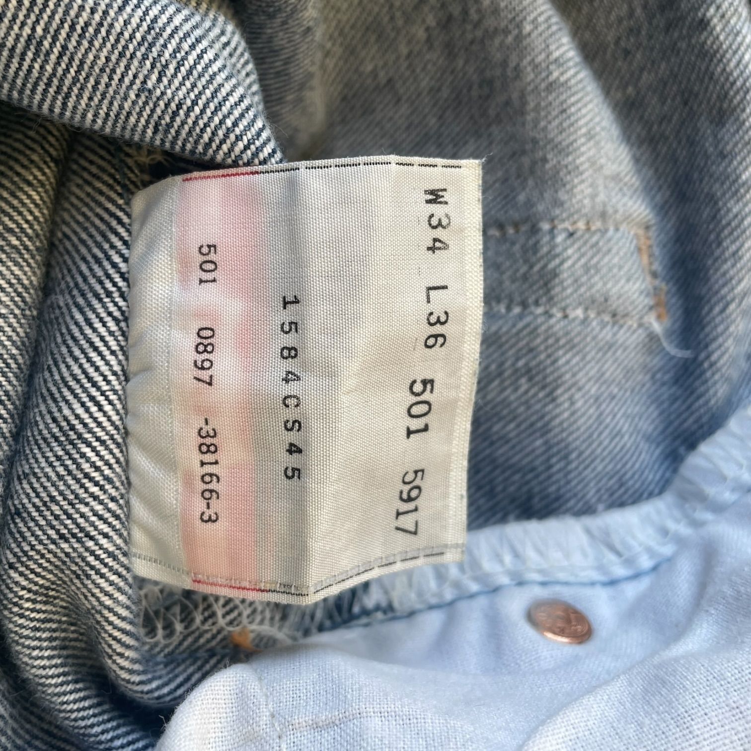 90s】Levi's 501xx デニムパンツ W34 L36 ヴィンテージ 501 - メルカリ