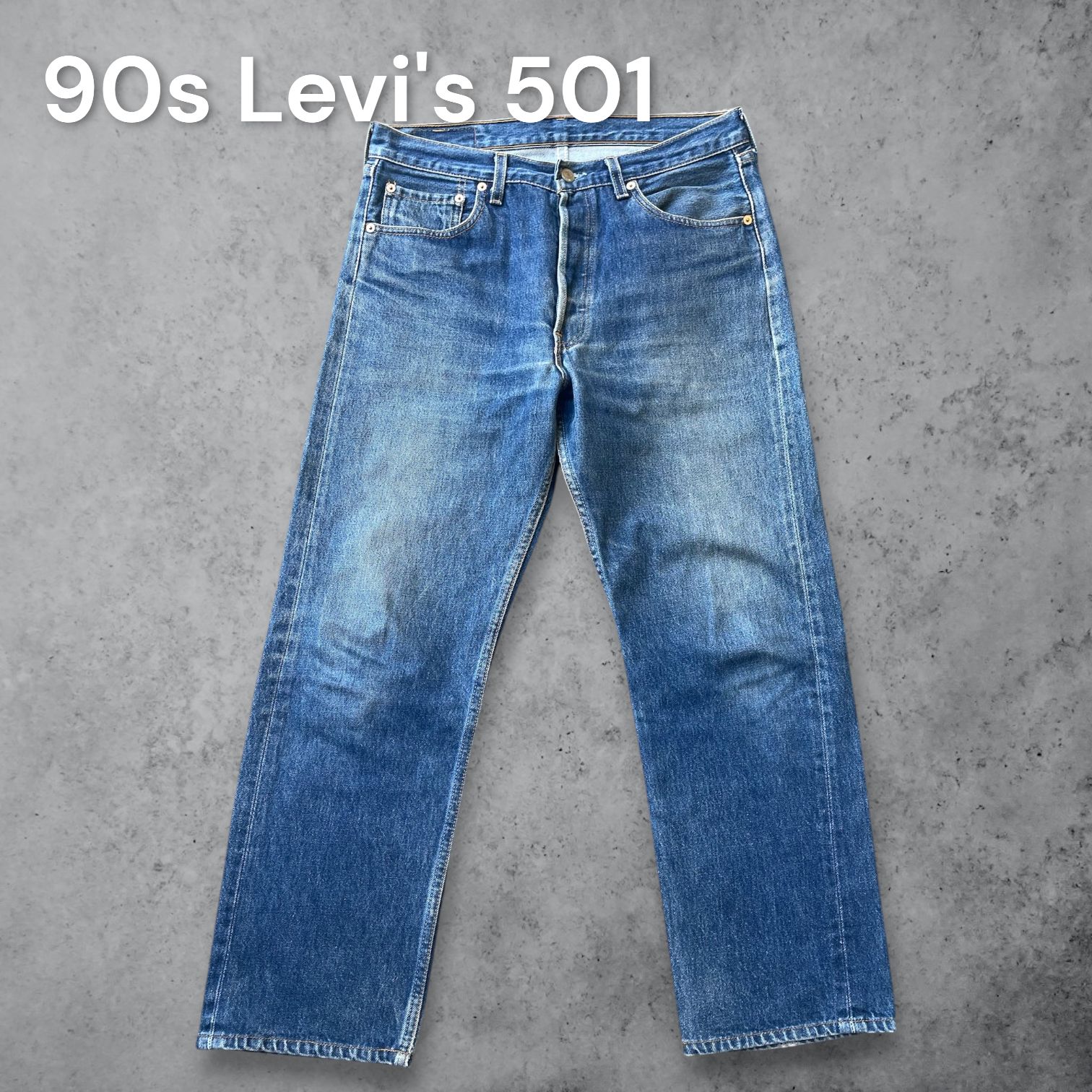 90s】Levi's 501xx デニムパンツ W34 L36 ヴィンテージ 501 - メルカリ