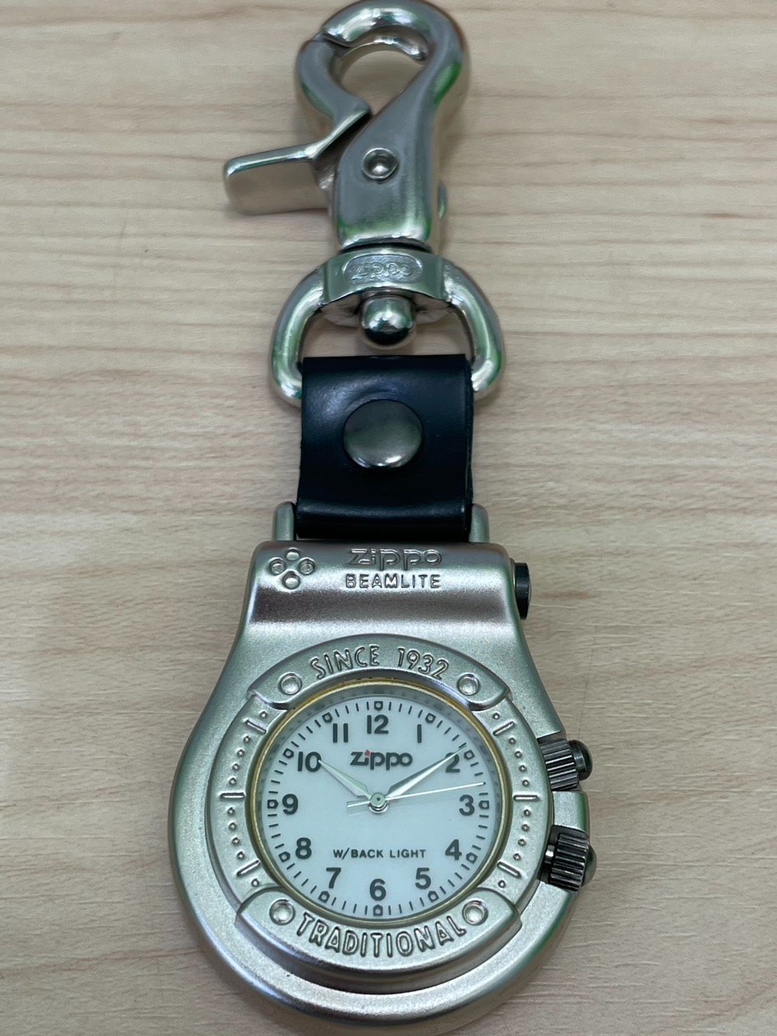 ZIPPO 　5survival tool　BEAMLITE 時計 豊】1996年製 ZIPPO ジッポ ジッポー TIME BEAM タイムビーム ビーム