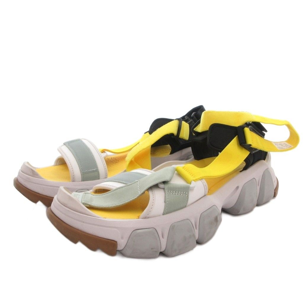 オニツカタイガー Onitsuka Tiger DENTIGRE BELTED サンダル シューズ ストラップ ベルクロ 黄 イエロー 1183C188 /FF