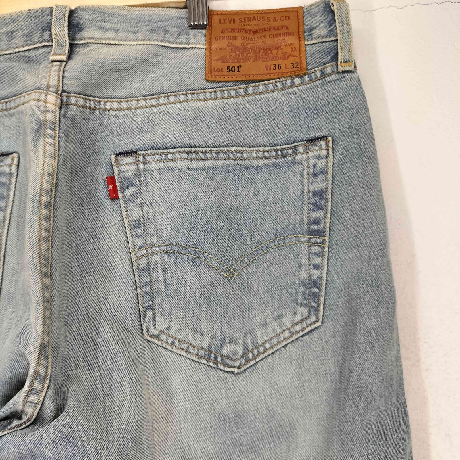 リーバイス Levis USA製 ボタン裏5244 ビックE 復刻 501 オリジナル