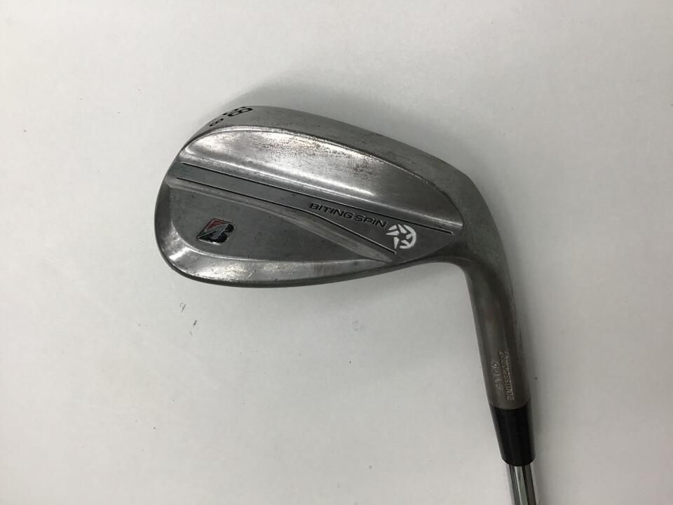 ブリヂストン　BITING SPIN ノーメッキ　58度　ダイナミックゴールドEX　ﾂｱ-ｲｼｭ-　S200フレックス　ウェッジ　中古【最短即日発送】