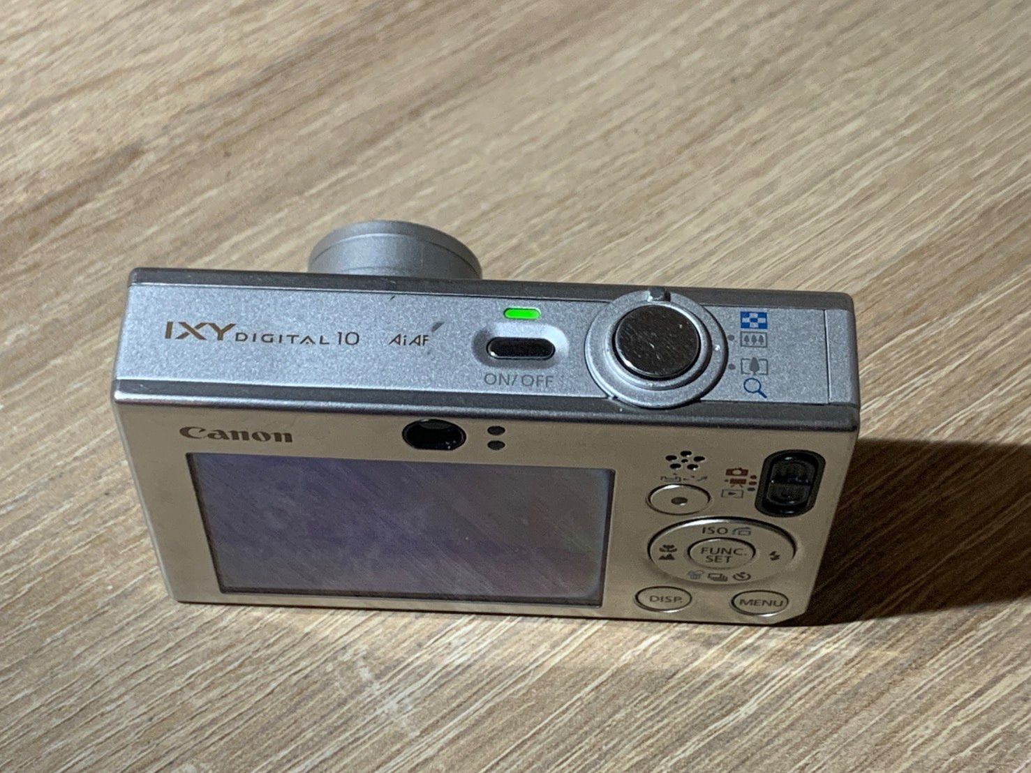 1467 Canon IXY DIGITAL 10 シルバー デジカメ ジャンク品【ネ