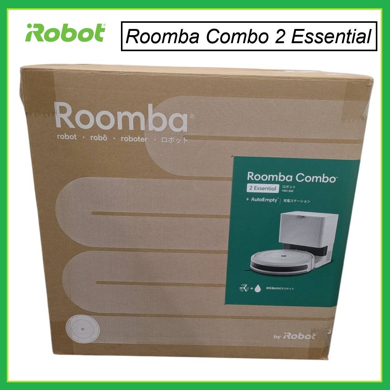 新品未使用/展示品】iRobot ルンバ Roomba コンボ 2Essential robot +