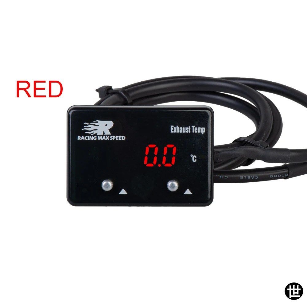自動排気温度計排気ガスメーターセンサーデジタルEXT温度計4WDハイラックスパトロールEGTターボ