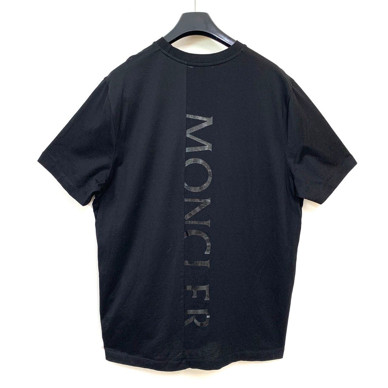 【MONCLER】モンクレール/ MAGLIA T-SHIRT/バックロゴ/ブラック/XXL/110918000055 8390Y /C-SCOM-22-43208