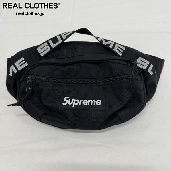 Supreme 18SS Waist Bag シュプリーム バッグ　ポーチ　黒 Supreme/シュプリーム【18SS】Waist Bag/ウエストバッグ/ボディバッグ