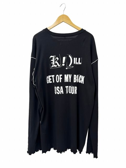 キディル KIDILL 24AW PUNK GIRL RIB KNIT LONG SLEEVE T-SHIRT パンク