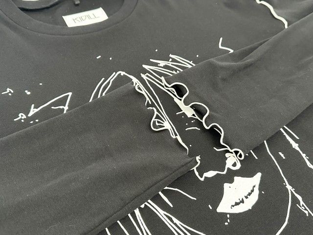 キディル KIDILL 24AW PUNK GIRL RIB KNIT LONG SLEEVE T-SHIRT パンク