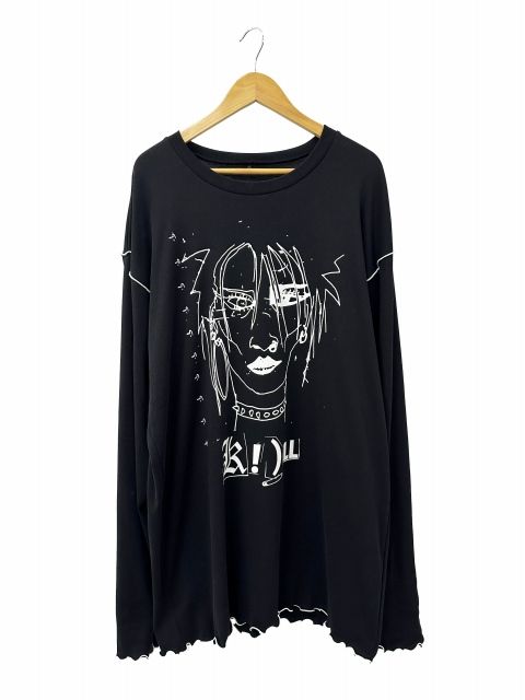 キディル KIDILL 24AW PUNK GIRL RIB KNIT LONG SLEEVE T-SHIRT パンク