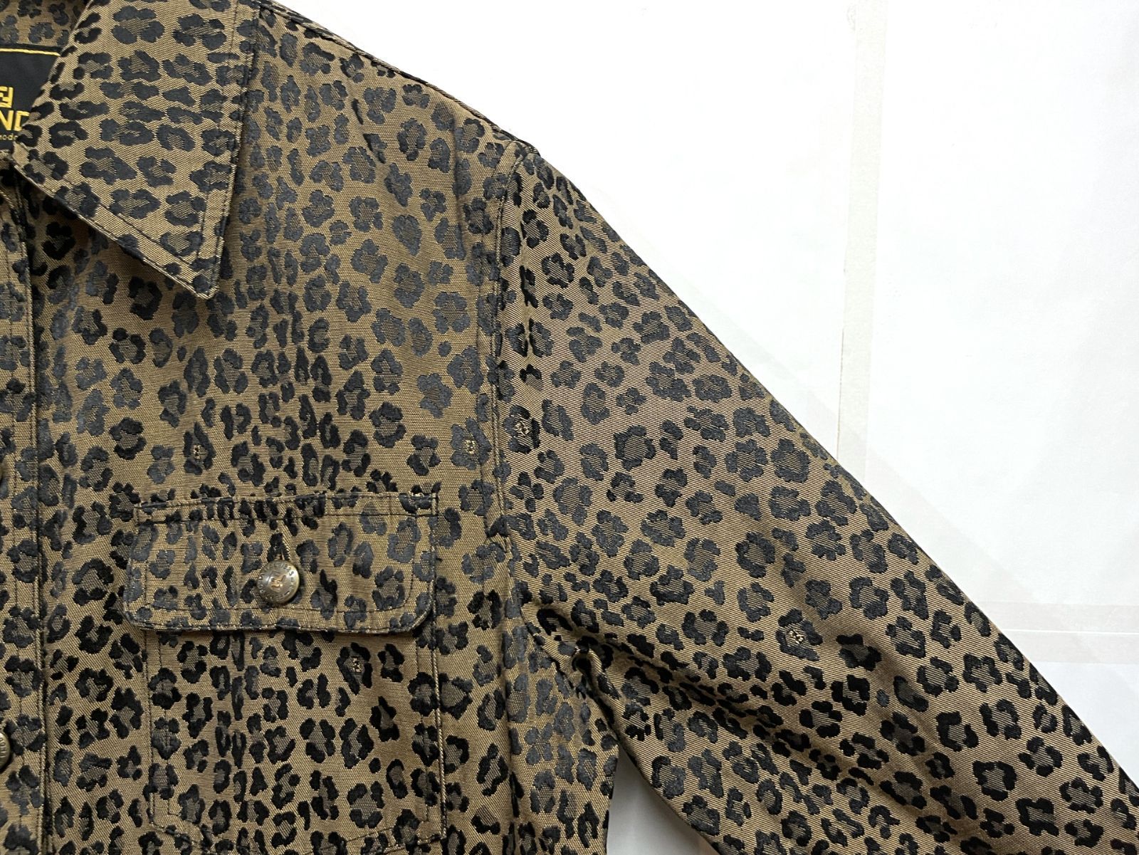 90s ヴィンテージ FENDI｜フェンディ レオパード 豹柄 セットアップ
