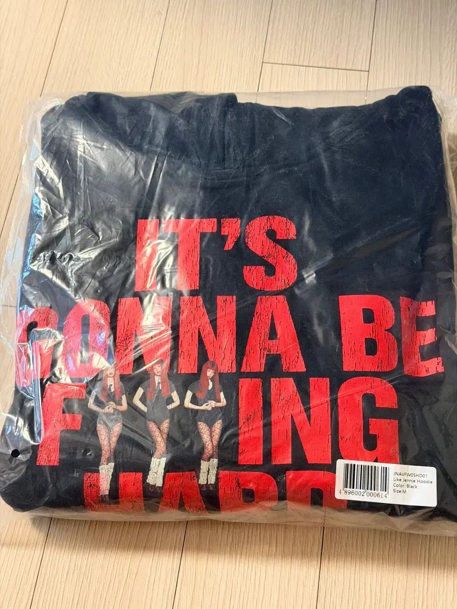 Like Jennie フードTシャツ ブラック M 未開封 新品