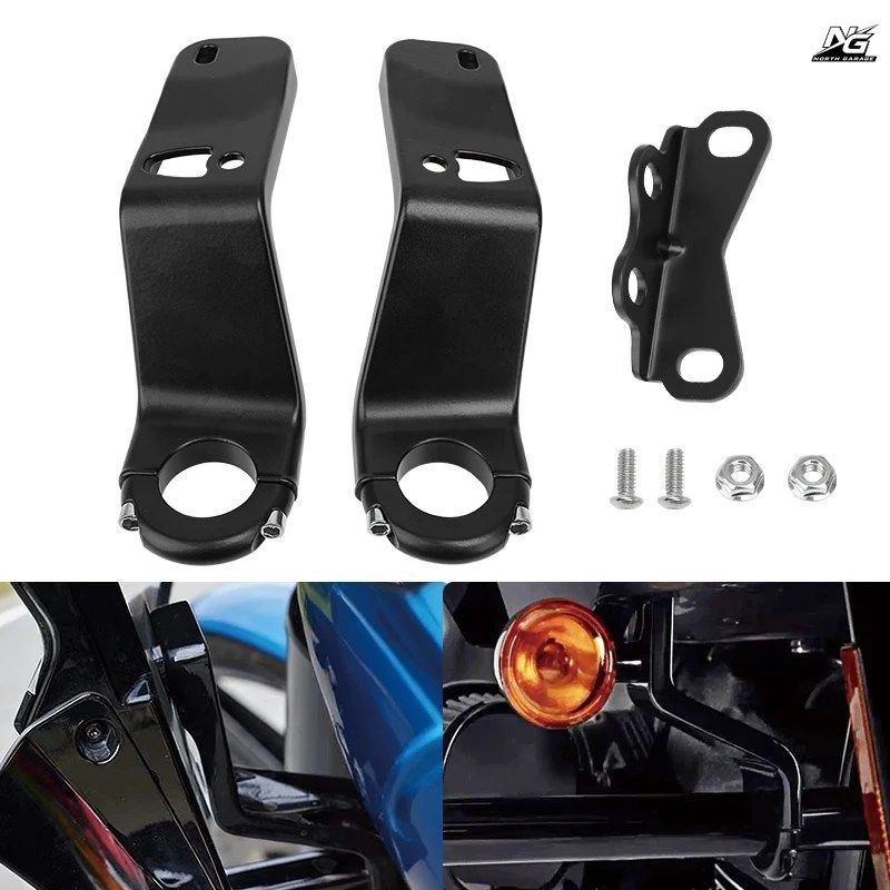 モーターサイクルフェアリングマウントブラケットキット ハーレー ソフテイル ローライダー ST FXLRST 2022-2022 - 25 ヘッドライトフェア 8,736円