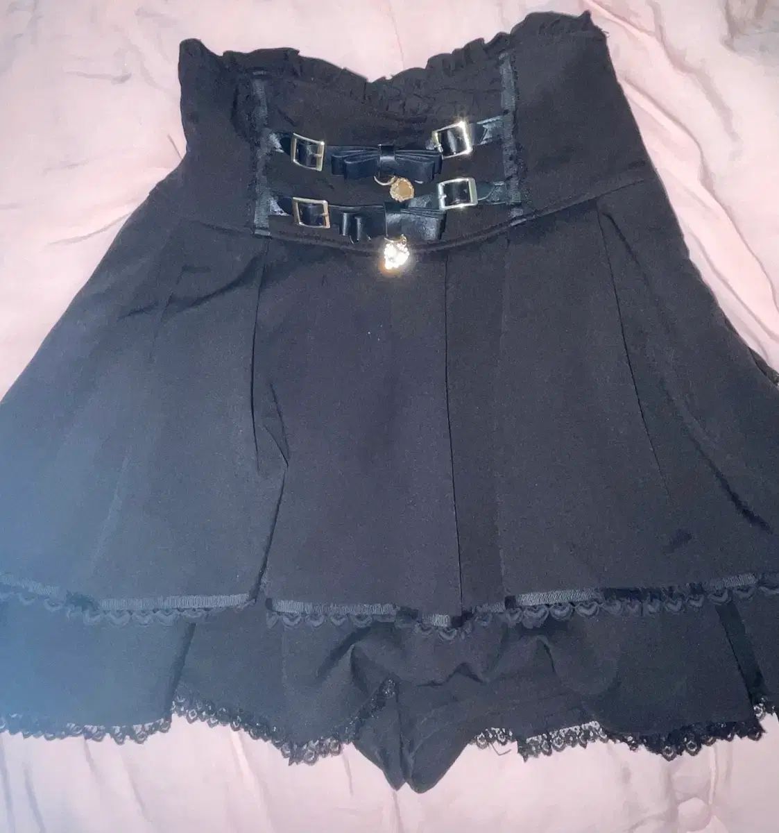 リズリサ 2連ベル スカート 出品