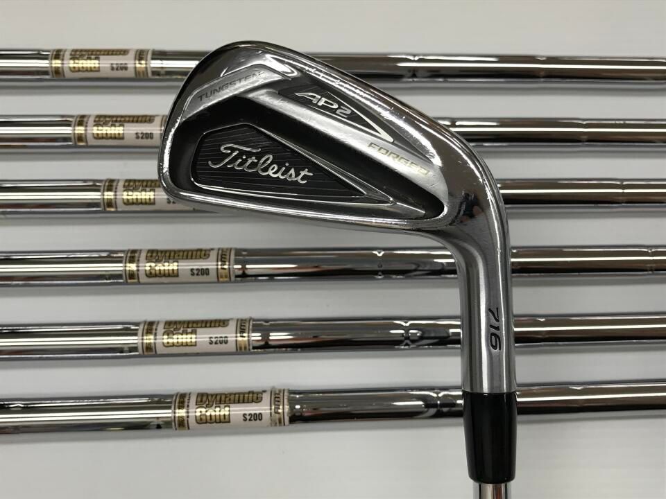 タイトリスト　AP 2 716　ダイナミックゴールド AMT　S200フレックス　アイアンセット　中古　ゴルフドゥ！柏店【最短即日発送】