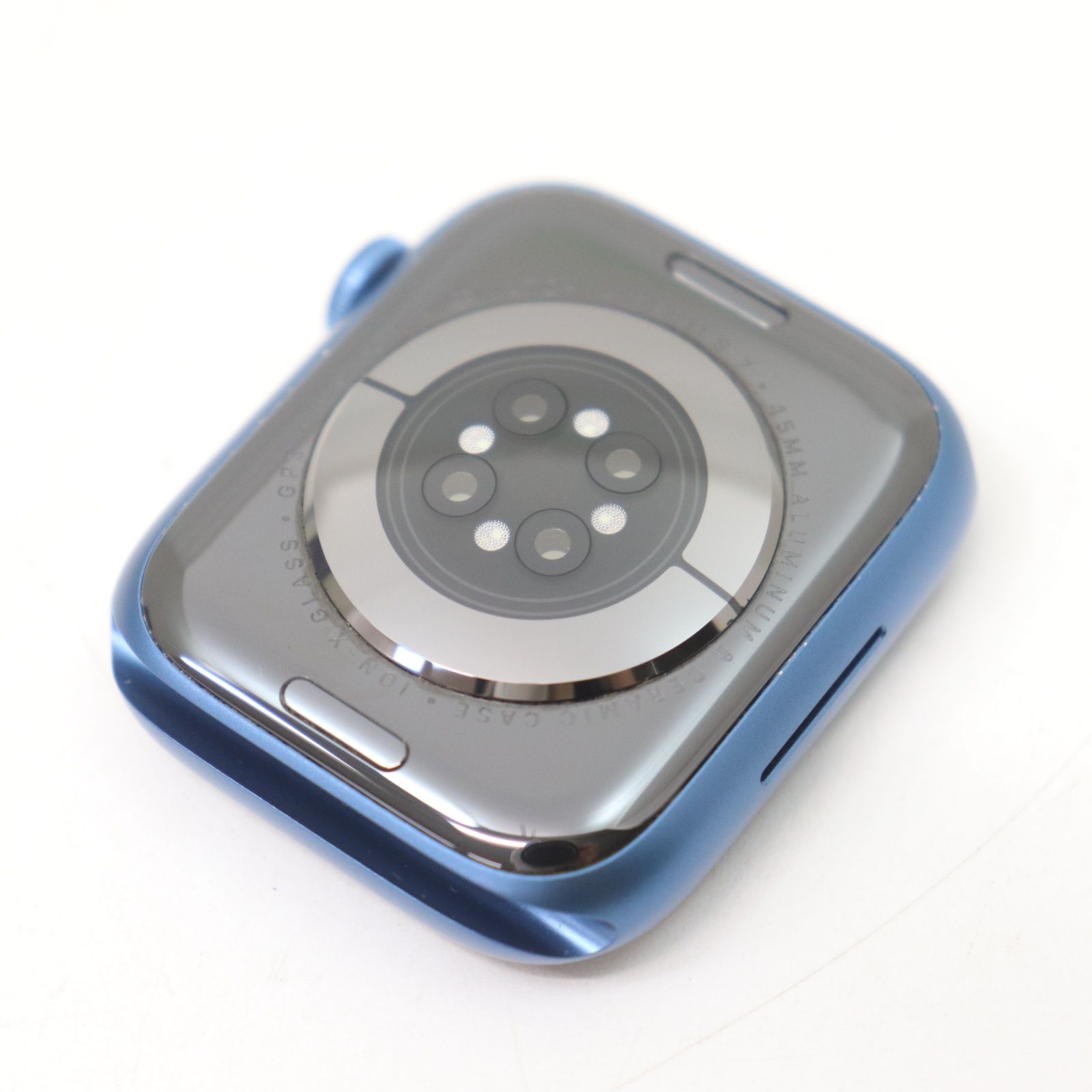 Apple Watch Series 7 45mm ブルー 美品 バッテリー91% - メルカリ