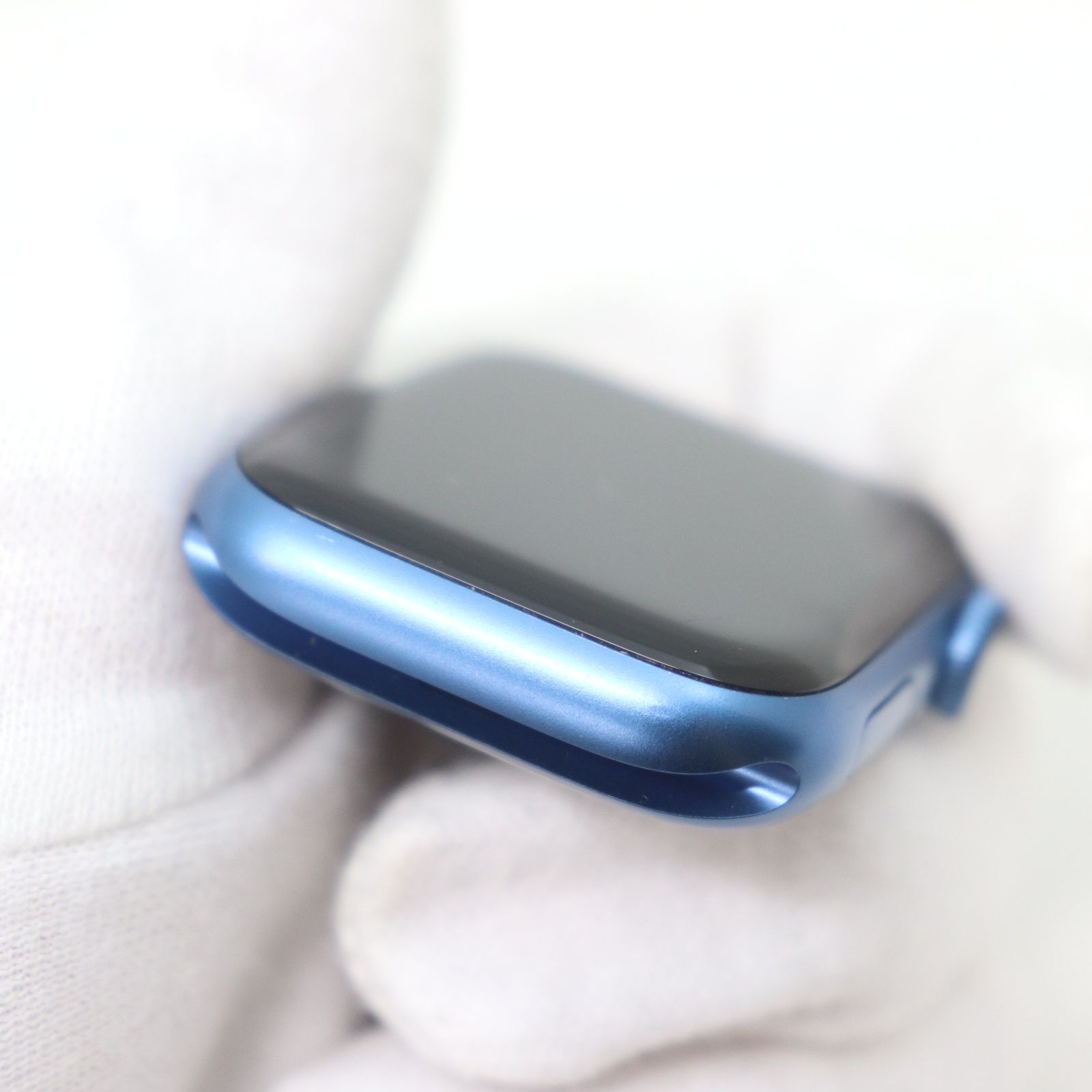 Apple Watch Series 7 45mm ブルー 美品 バッテリー91% - メルカリ