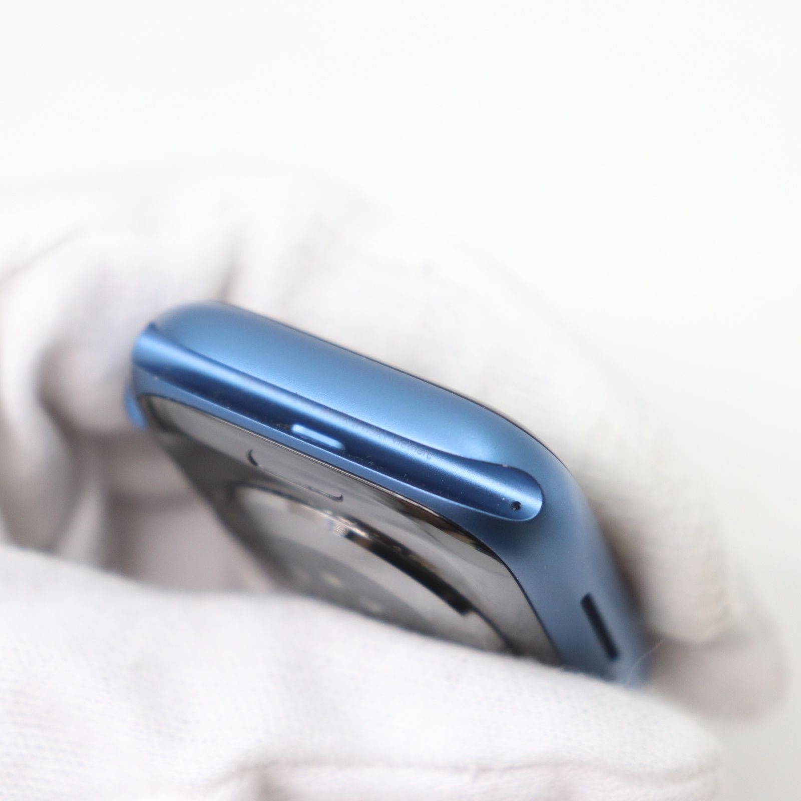 Apple Watch Series 7 45mm ブルー 美品 バッテリー91% - メルカリ