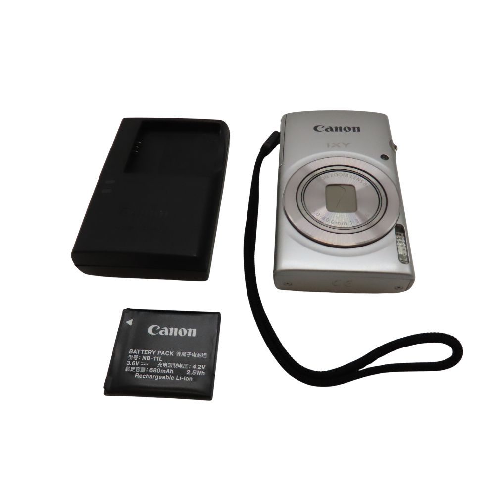 【中古】キャノン IXY200 シルバー コンパクトデジタルカメラ A2602553【無料ギフトラッピング承ります】