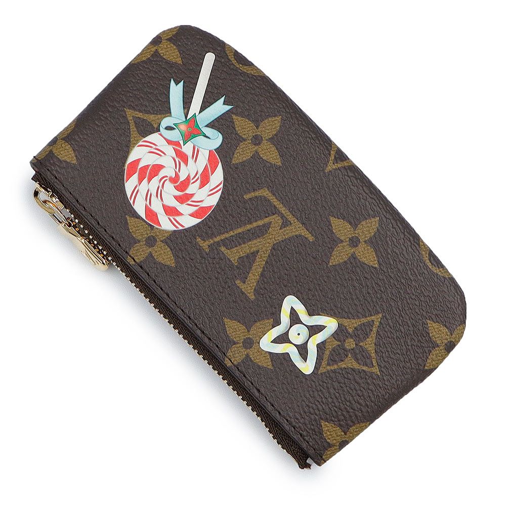 Louis Vuitton モノグラム ポシェットクレ ルイ ヴィトン M12217 カードキーケース ポシェット クレ フック付き